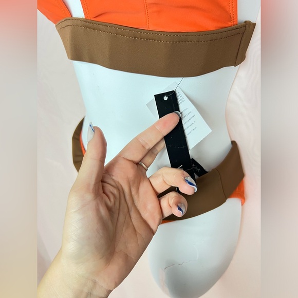 Vix NWT bikini, orange and brown - Picture 3 of 10